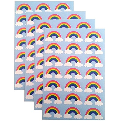 84 Rainbow Stickers by Tri-coastal Design
